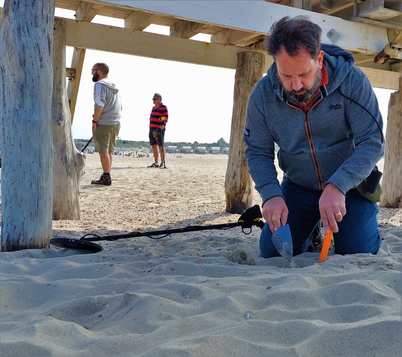 Strandactiviteiten met Luctor et Detector