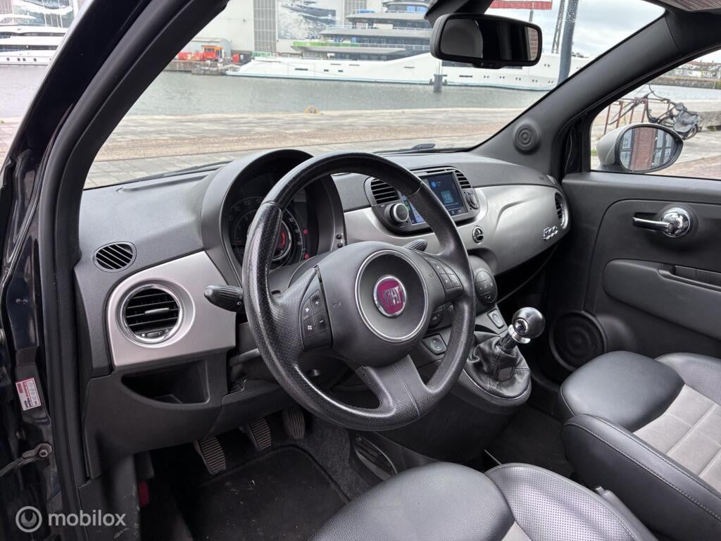 Fiat 500 0.9 TwinAir BiColore Clima CarPlay Pano km120.253 Nap BJ2011