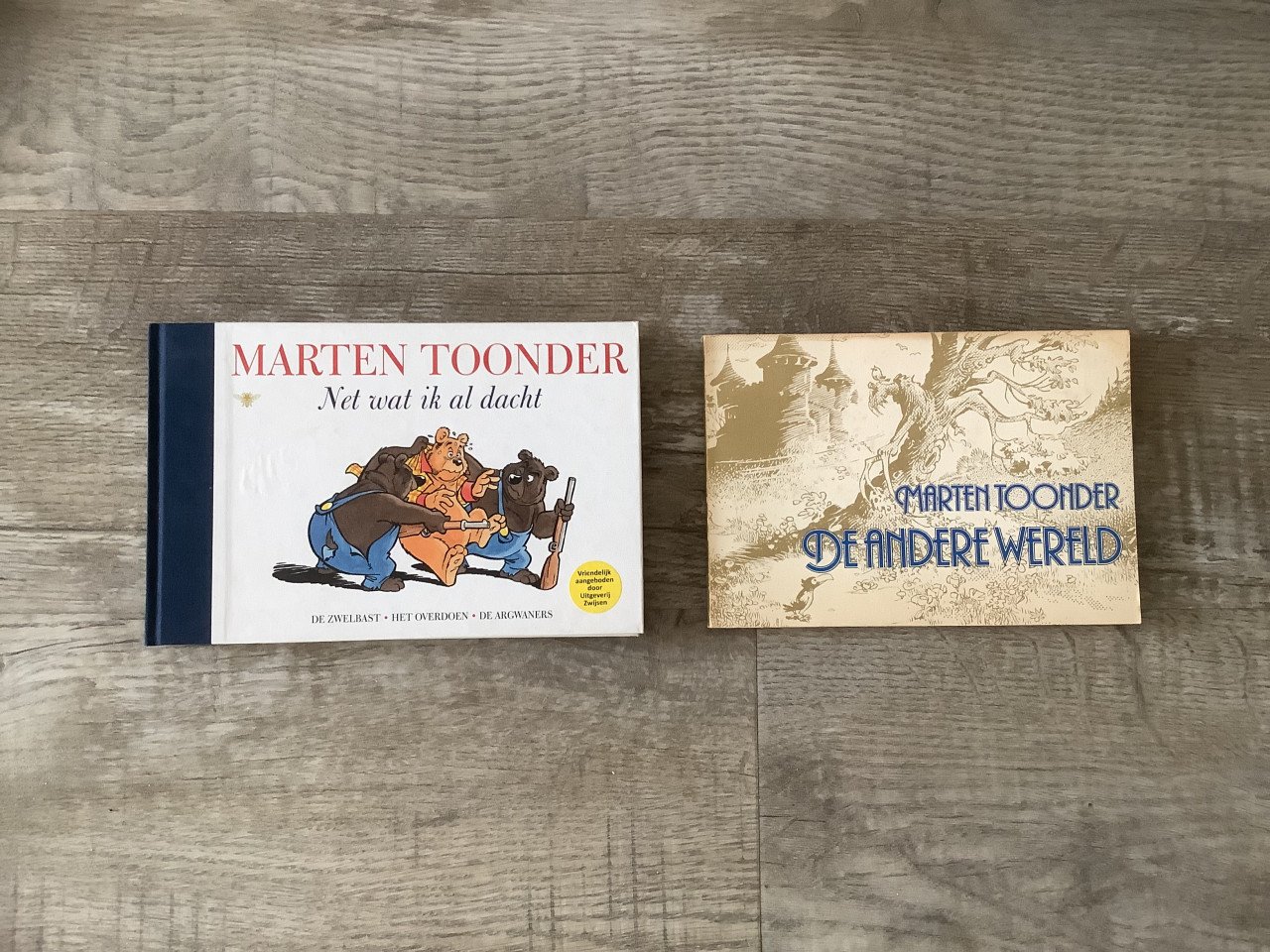 Marten Toonder - 2 Boeken, Net wat ik dacht + De andere wereld