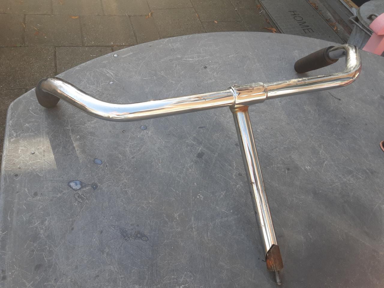 Opoefiets stuur