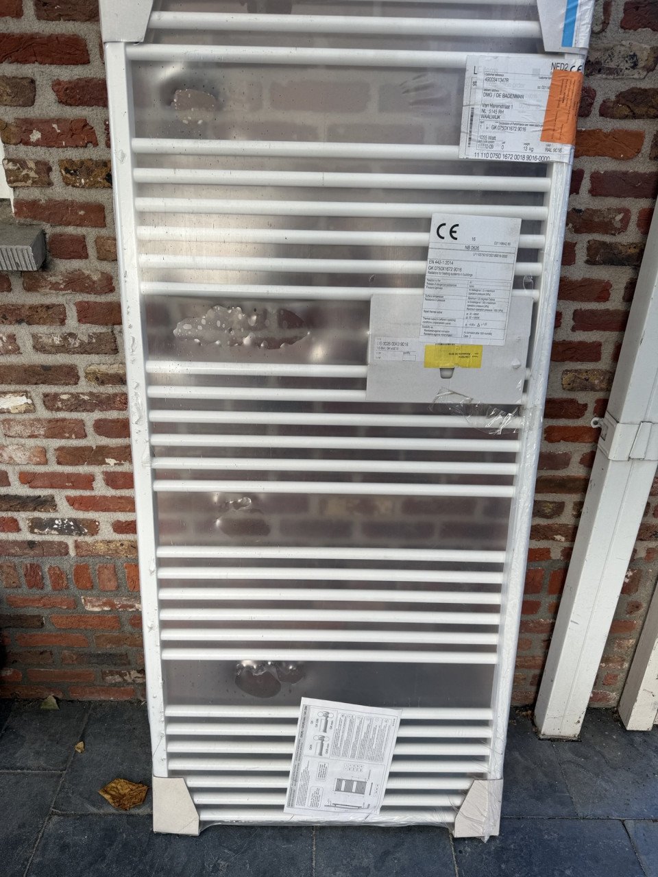 Handdoekradiator 75x167