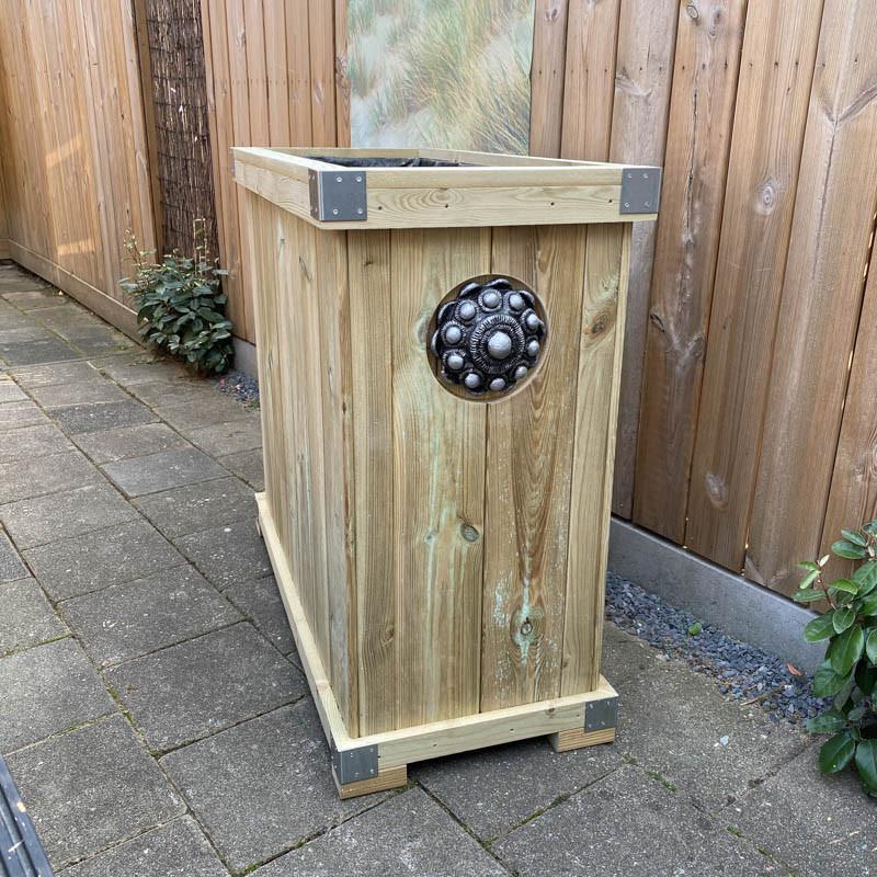 Zeeuwse knop bloembakken projecten ter inspiraties L100 x B45 x H90