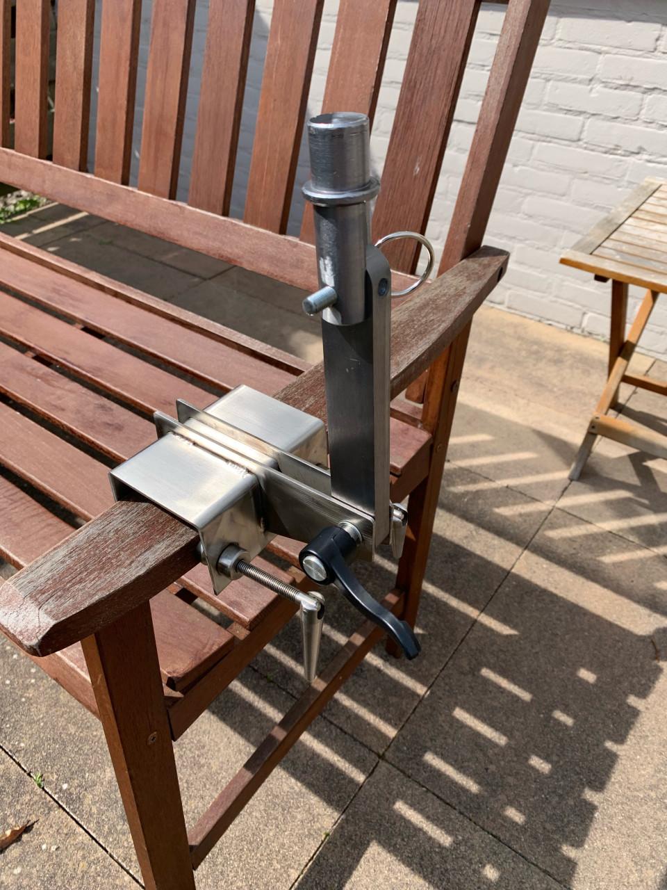 Daiwa Infinity Boat Rod Pod RVS