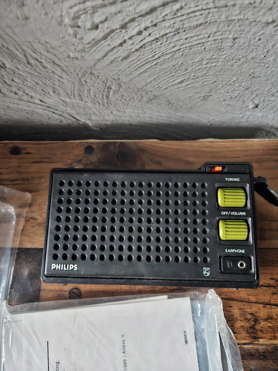 Philips Draagbare Radio - Vintage FM/MW Ontvanger