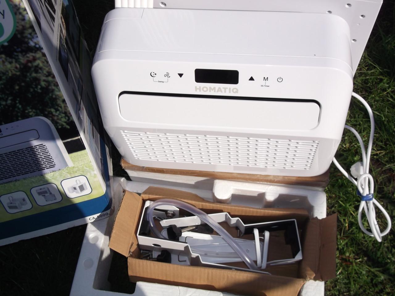 Homatiq CA-5000 split airco 5000btu !! voor caravan/camper