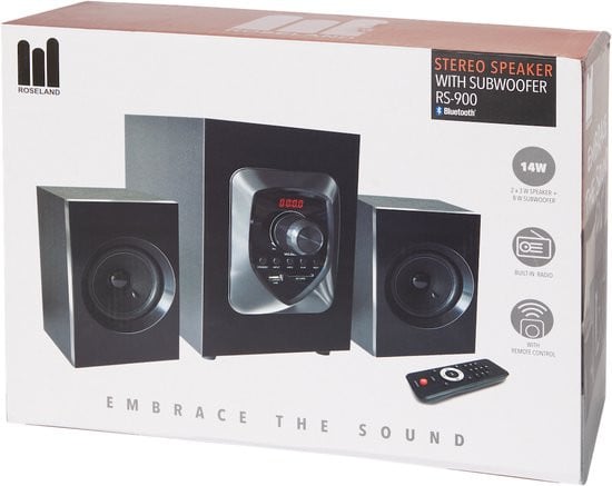 Roseland Stereo Speaker RS-900-radio-bluetooth-usb