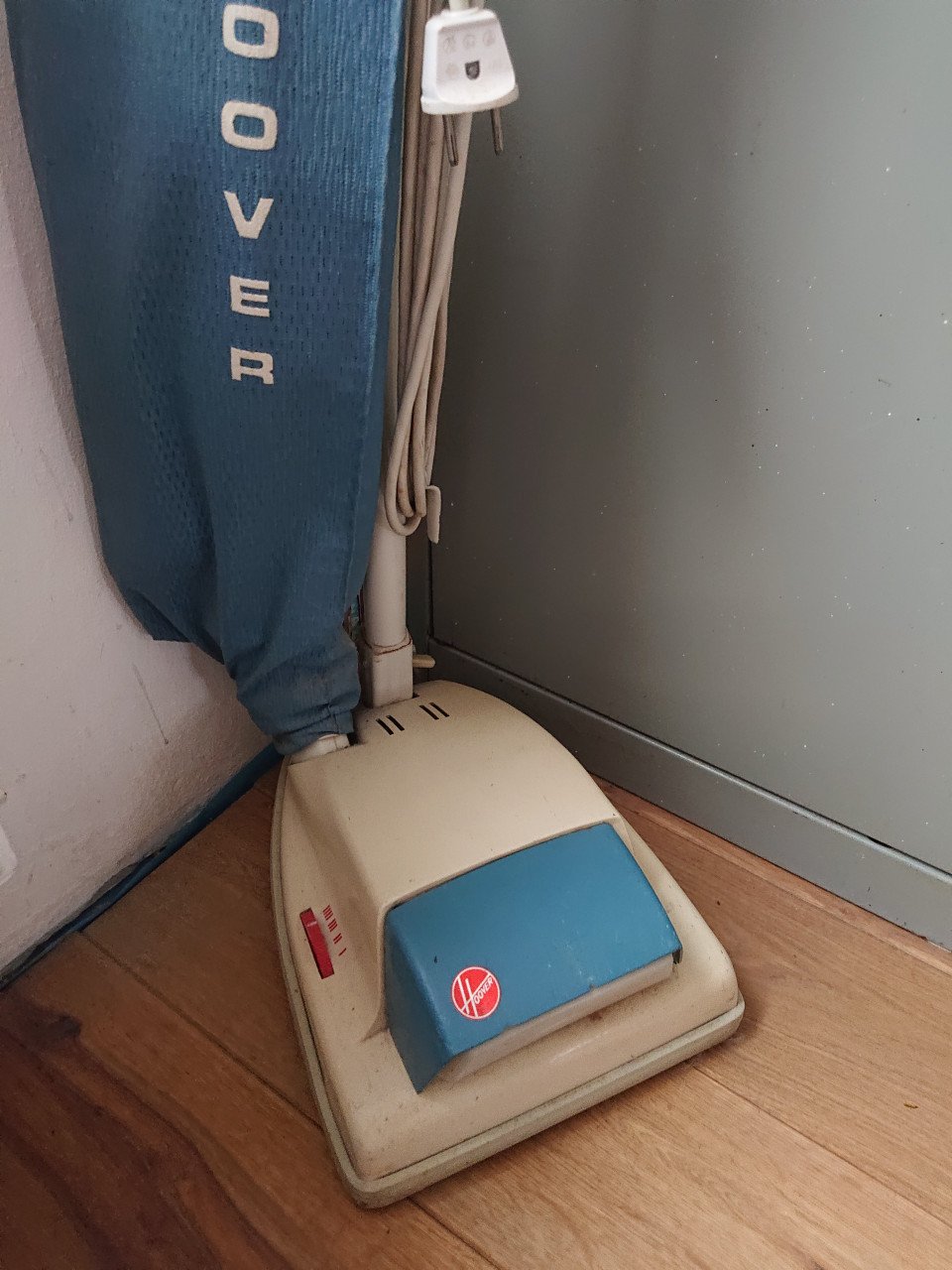 Oude jaren 50/60 Hoover Steel stofzuiger