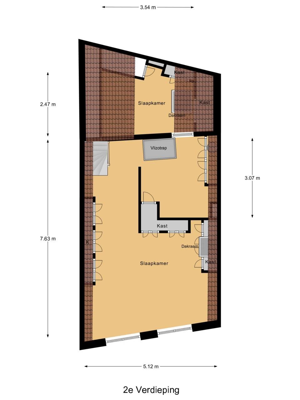 TE HUUR: Ruime, woning centrum Goes
