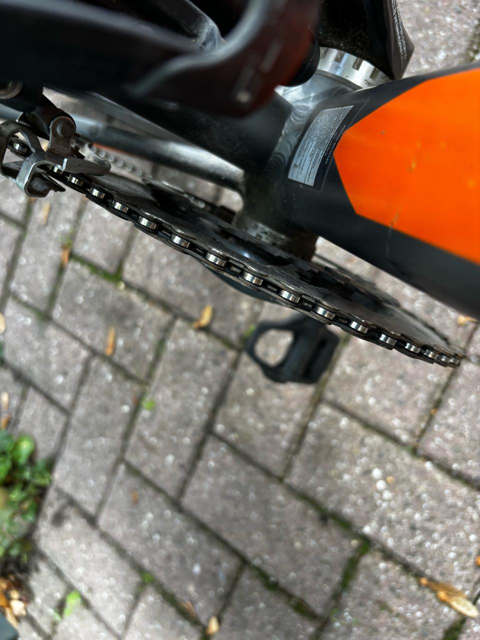 Giant Contend racefiets – grijs/oranje