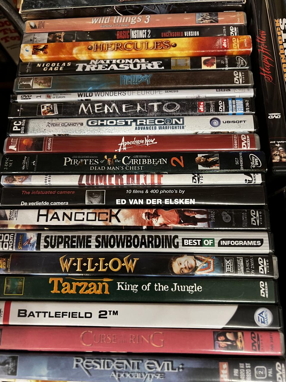 DVD's- heel veel -KOOPJE