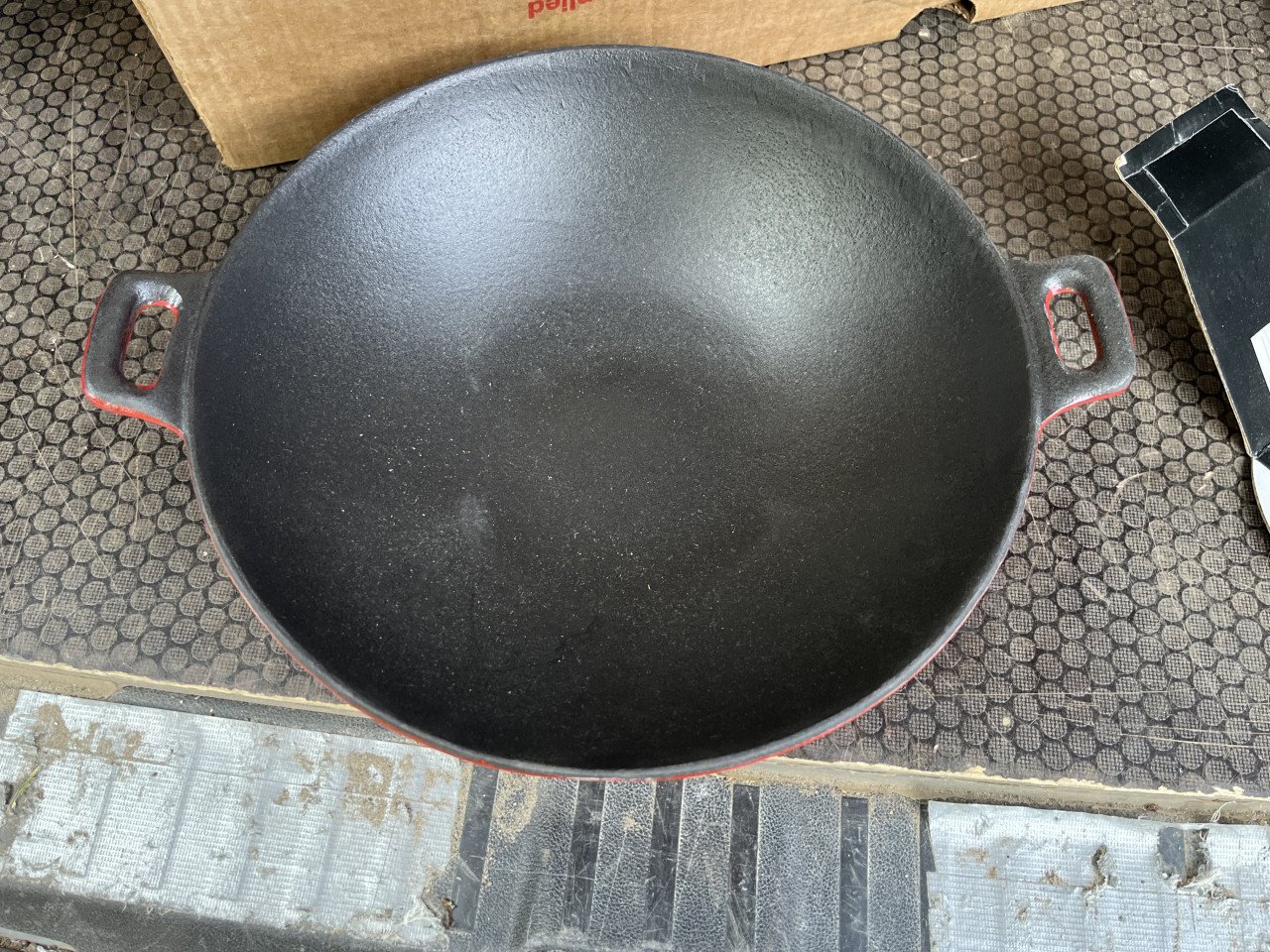 Wokpan gietijzer 30 cm Imperial NIEUW