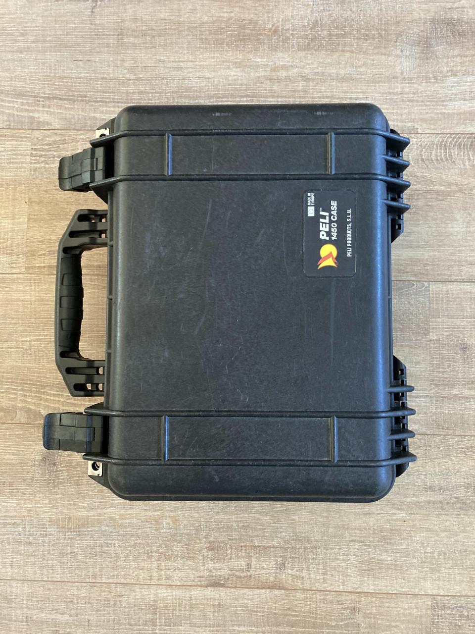 Pelicase 1450 met plukschuim