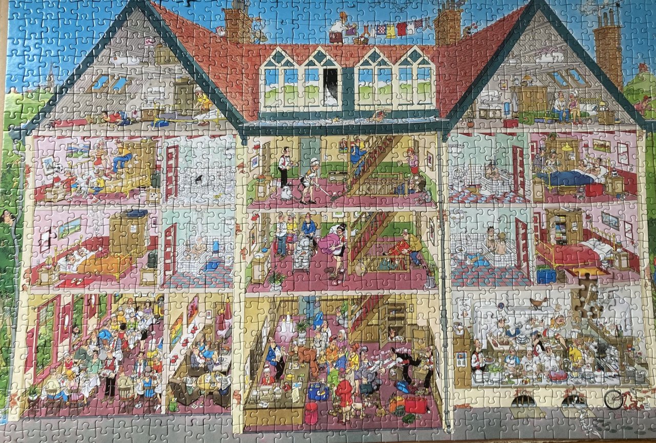 Puzzle Jan van Haasteren 3x 1000 stukjes