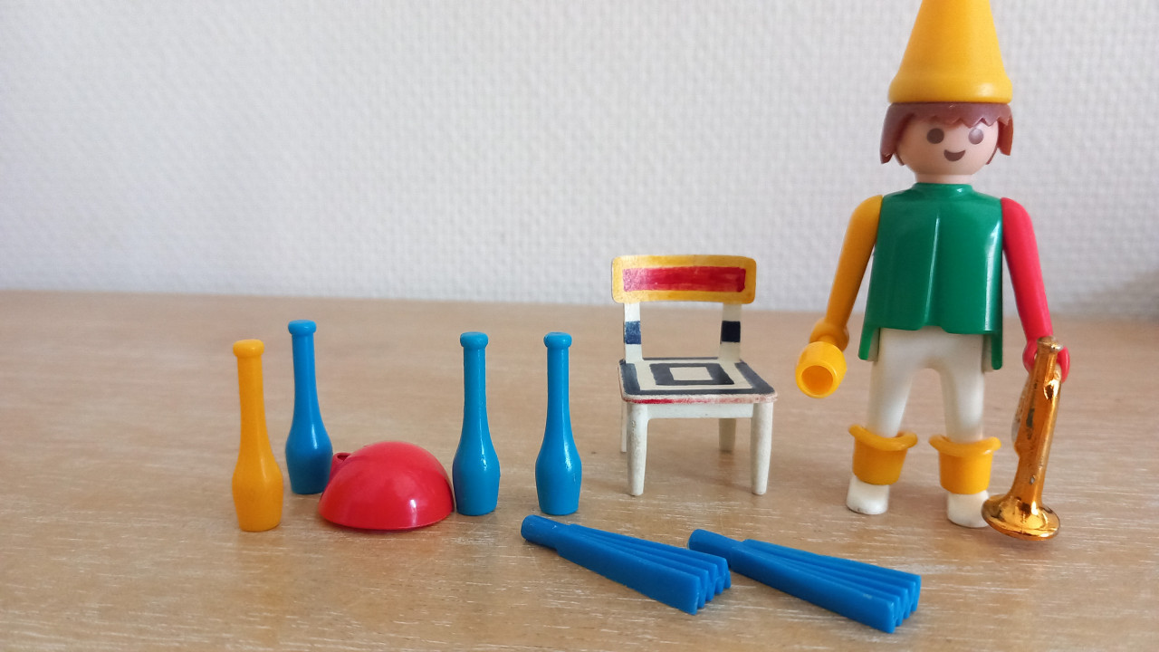 Playmobil clown met spulletjes set 3578, 3390