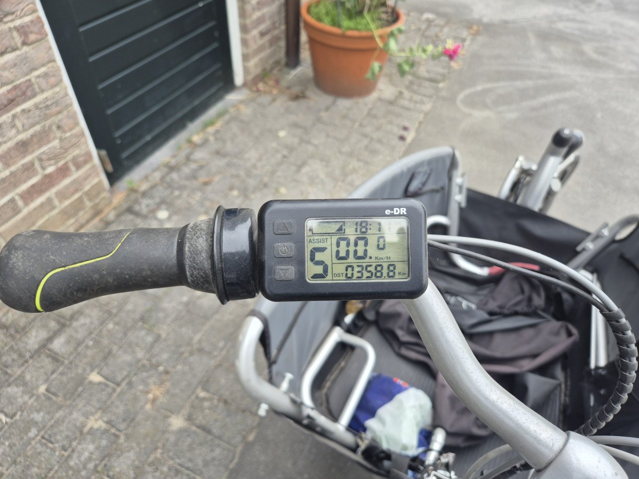 Gazelle bakfiets elektrisch