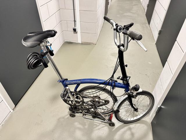 2 Brompton vouwfietsen