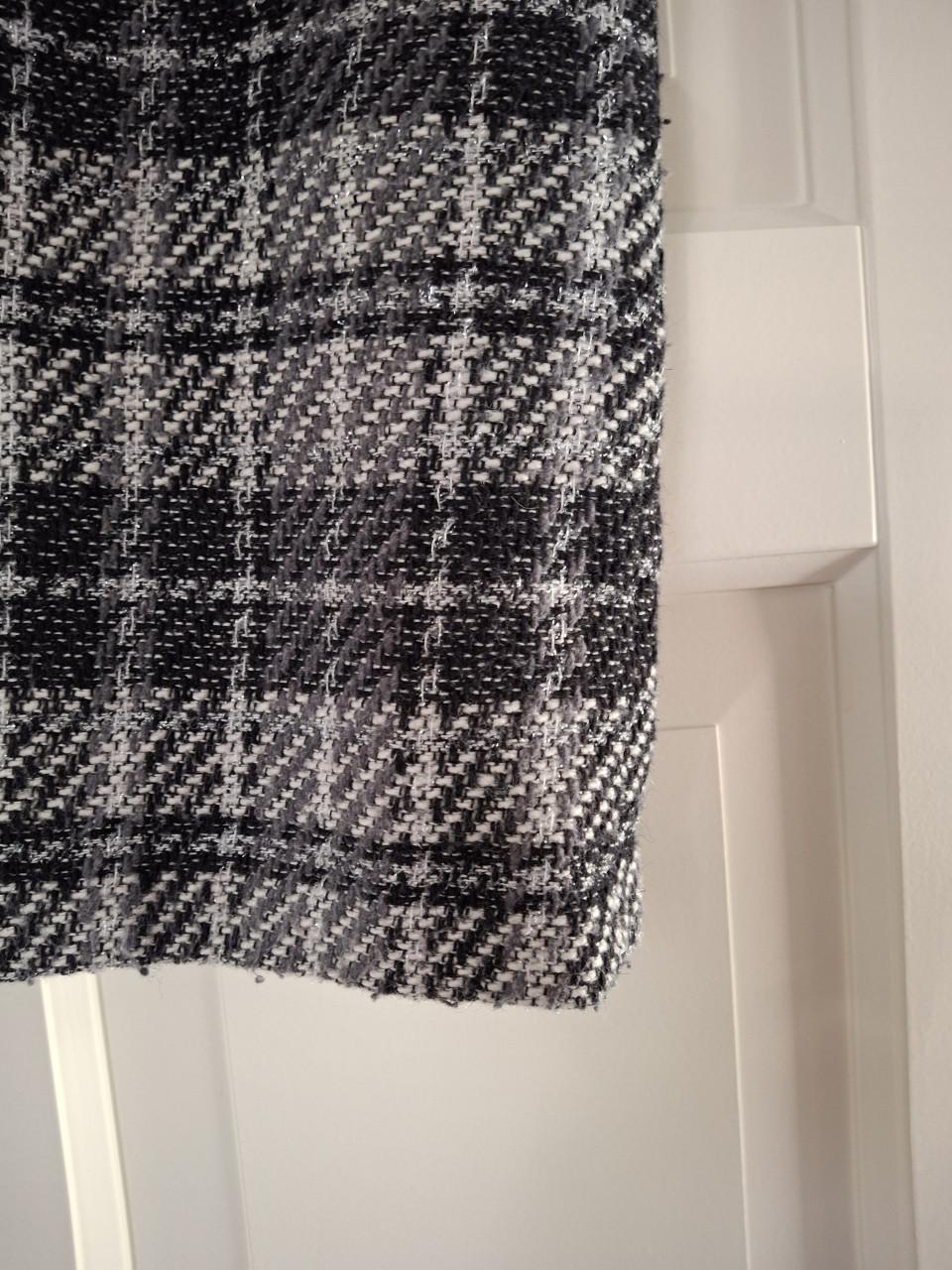 Geruite winterrok maat 38 gratis !