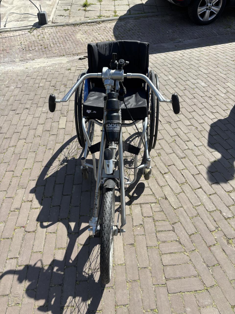Handbike rgk rolstoel fiets
