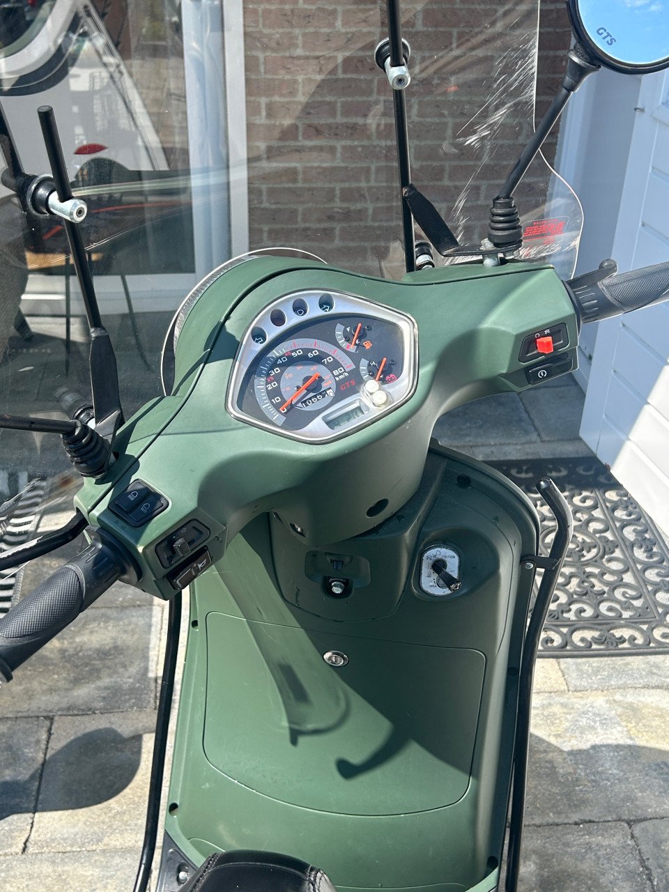 GTS toscana pure scooter mat groen