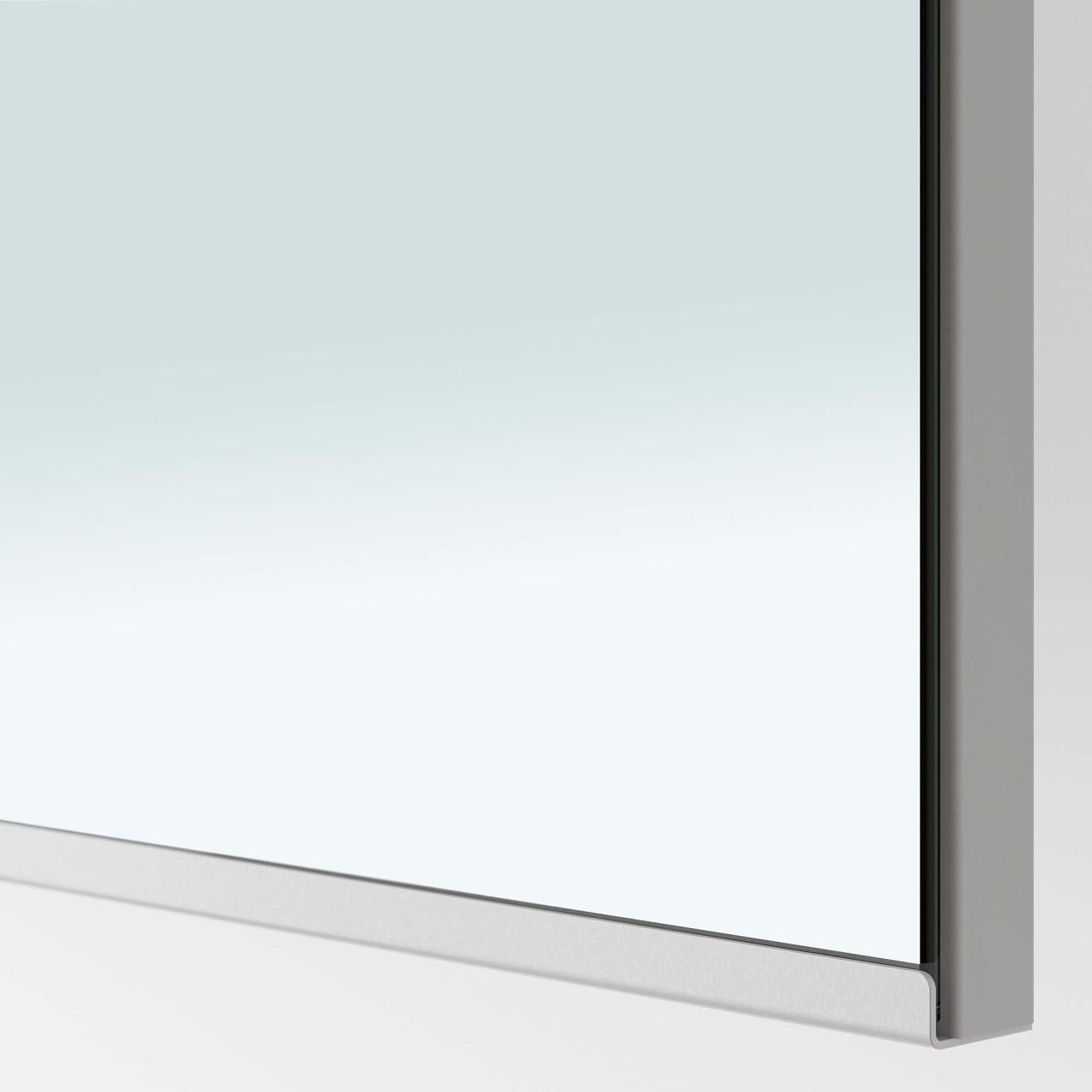 Ikea PAX VIKEDAL deuren (prijs pst) met scharnieren 50x195 cm spiegelglas