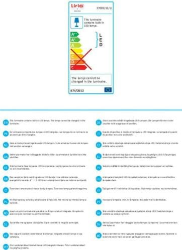 Als nieuwe Philips Lirio Hanglamp 7x2W