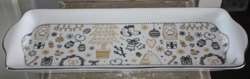 Kerst serveer schaaltje -bord