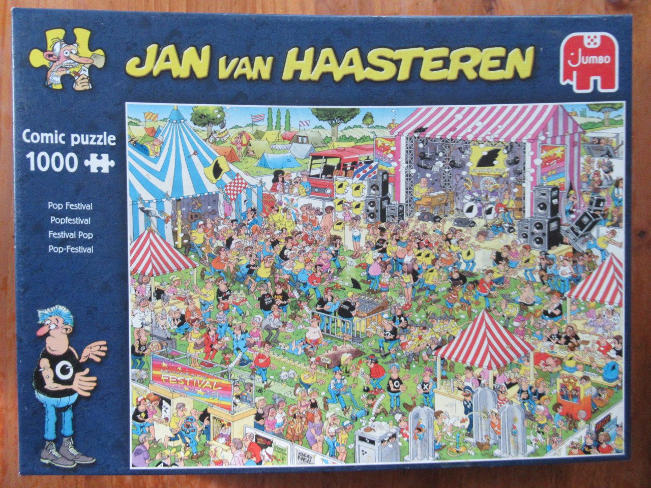 Leuke volledige Van Haasteren puzzel  van 1000 stukjes, zo goed als nieuw