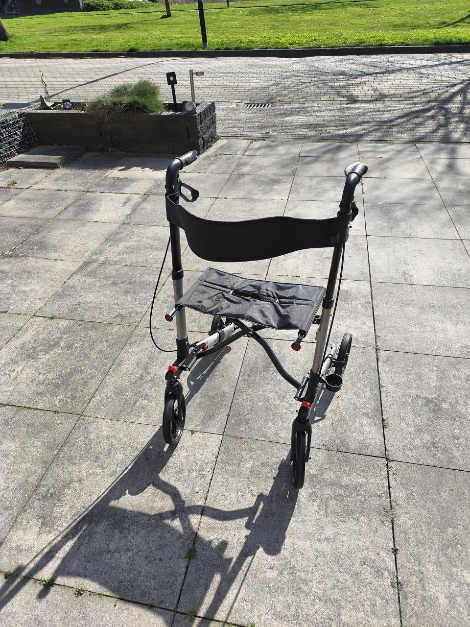 Bijna nieuwe rollator
