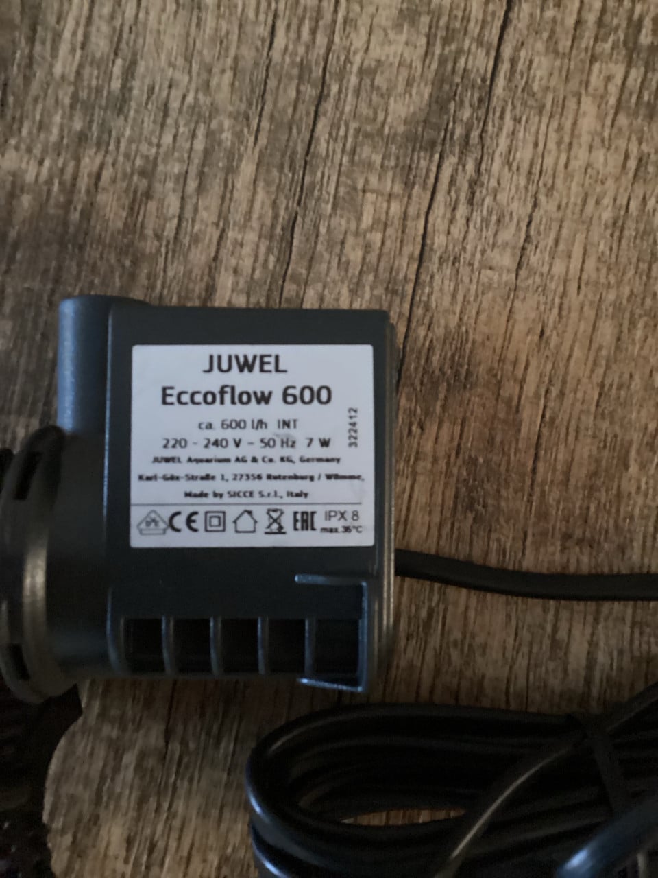 JUWEL ECOFLOW POMP 600