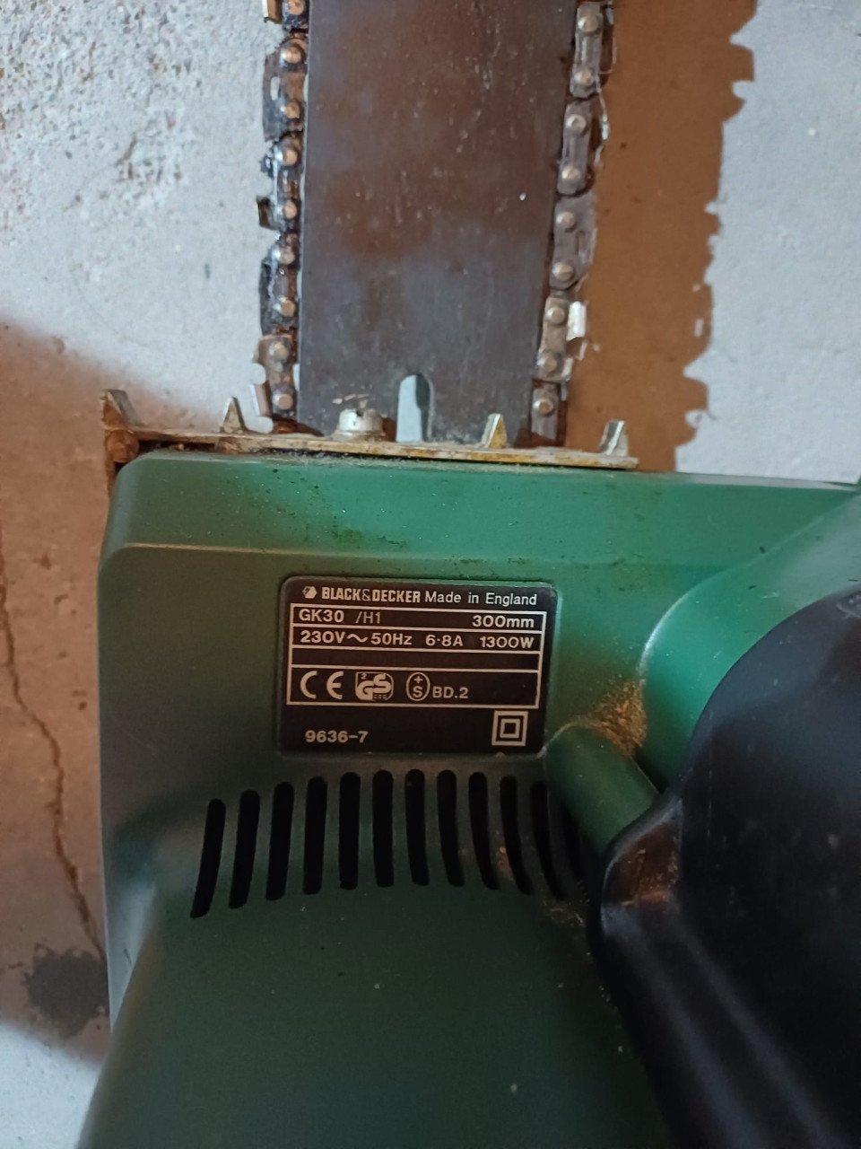 Electrische kettingzaag