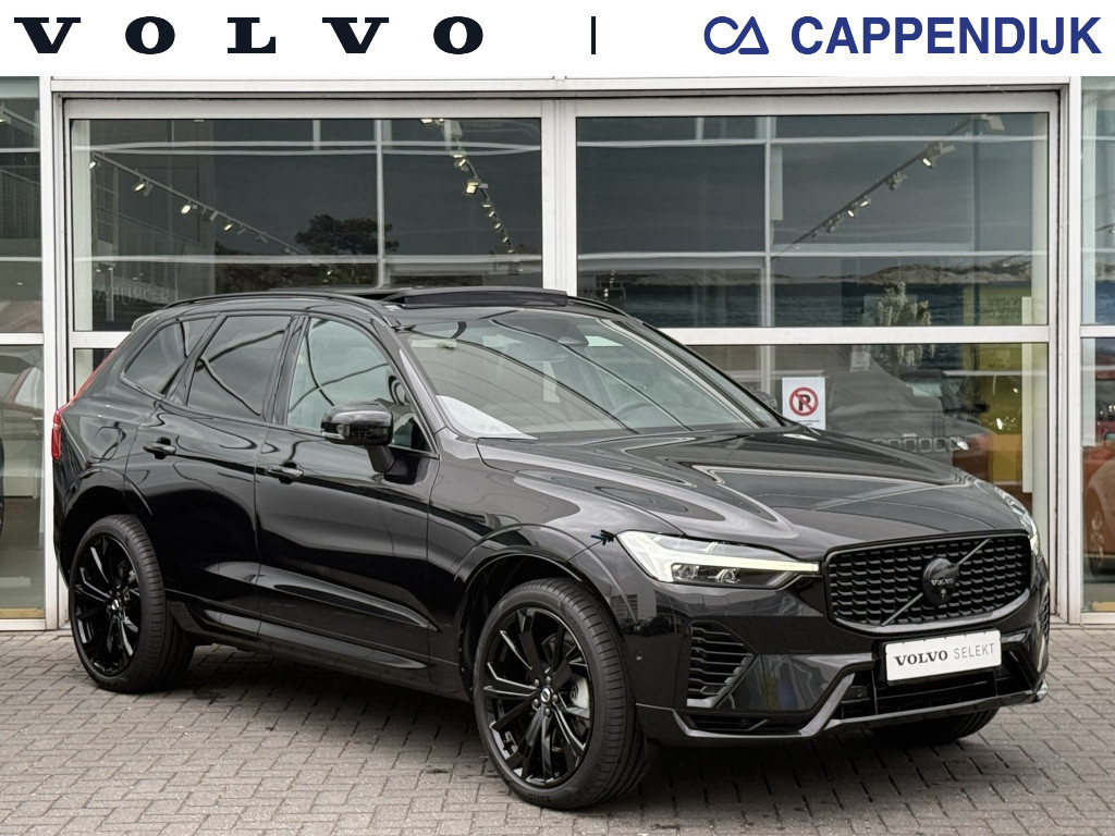 Volvo XC60 t8 455pk recharge black edition| panodak| trekhaak| adap.cruise|