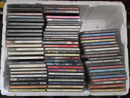 72 CD's verschillende genres
