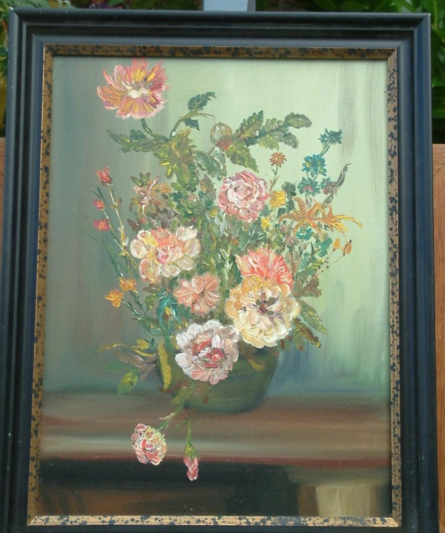 Nog wat voor Veere  ,geld speeld geen rol zeggen ze  40 x 50  cm olie verf