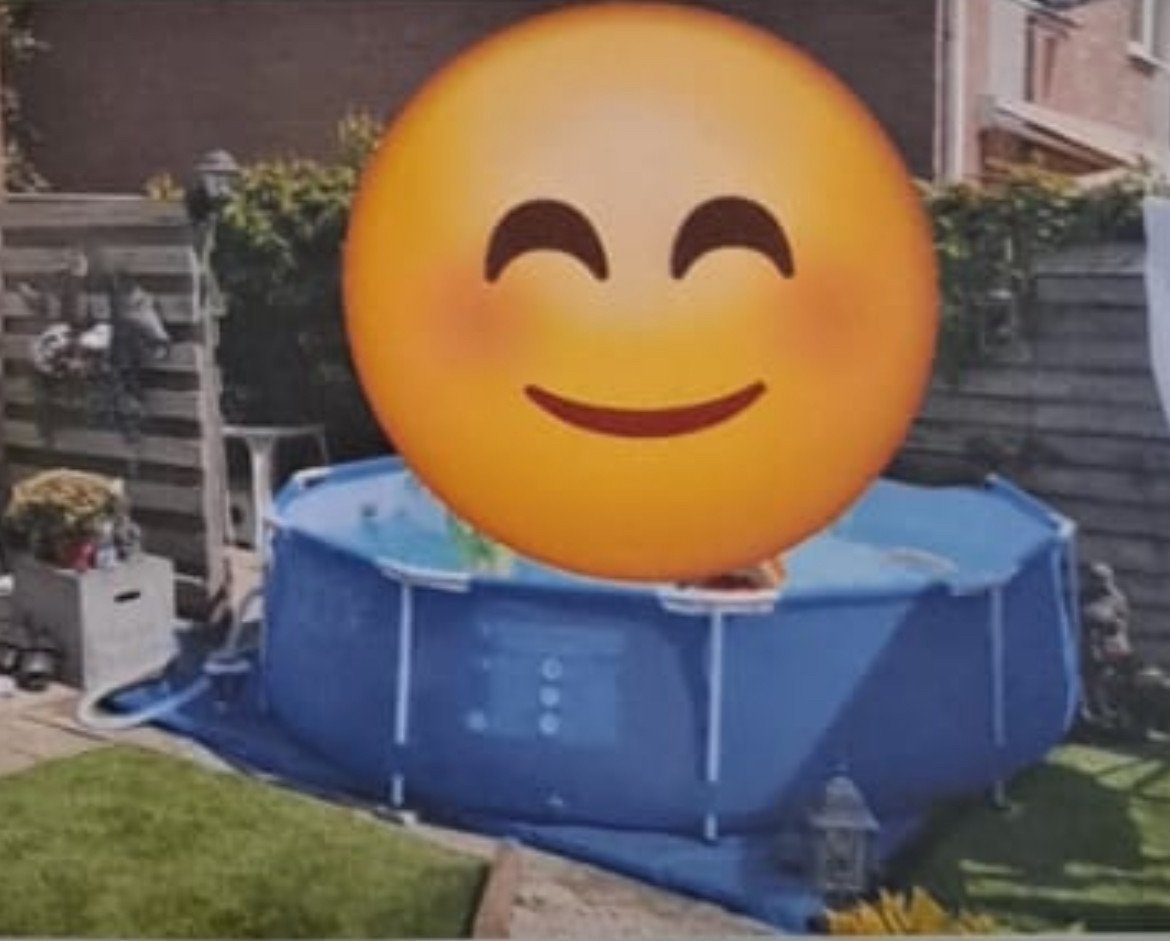 Zwembad (rond) te koop!