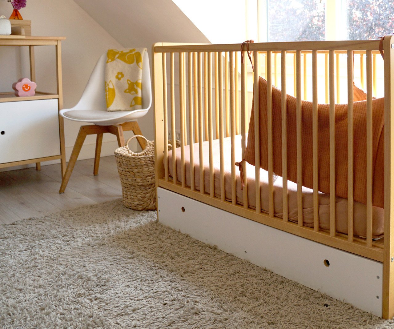 Commode en kinderbedje Petit Amelie hout