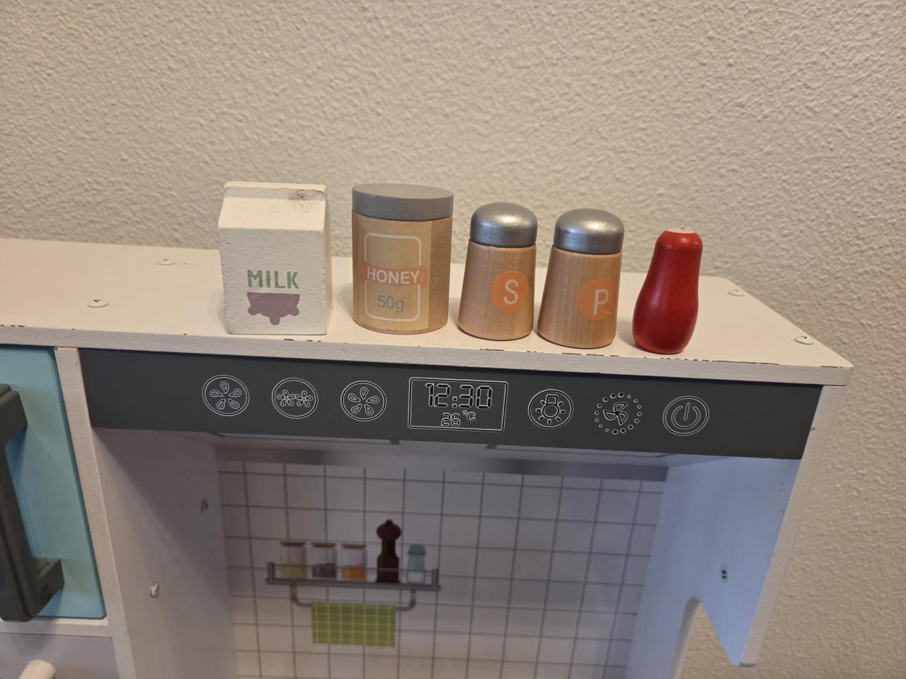 Speelkeuken bandit en angels met accesoires