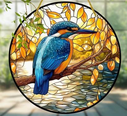 Raamhanger ijsvogel