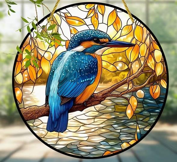 Raamhanger ijsvogel