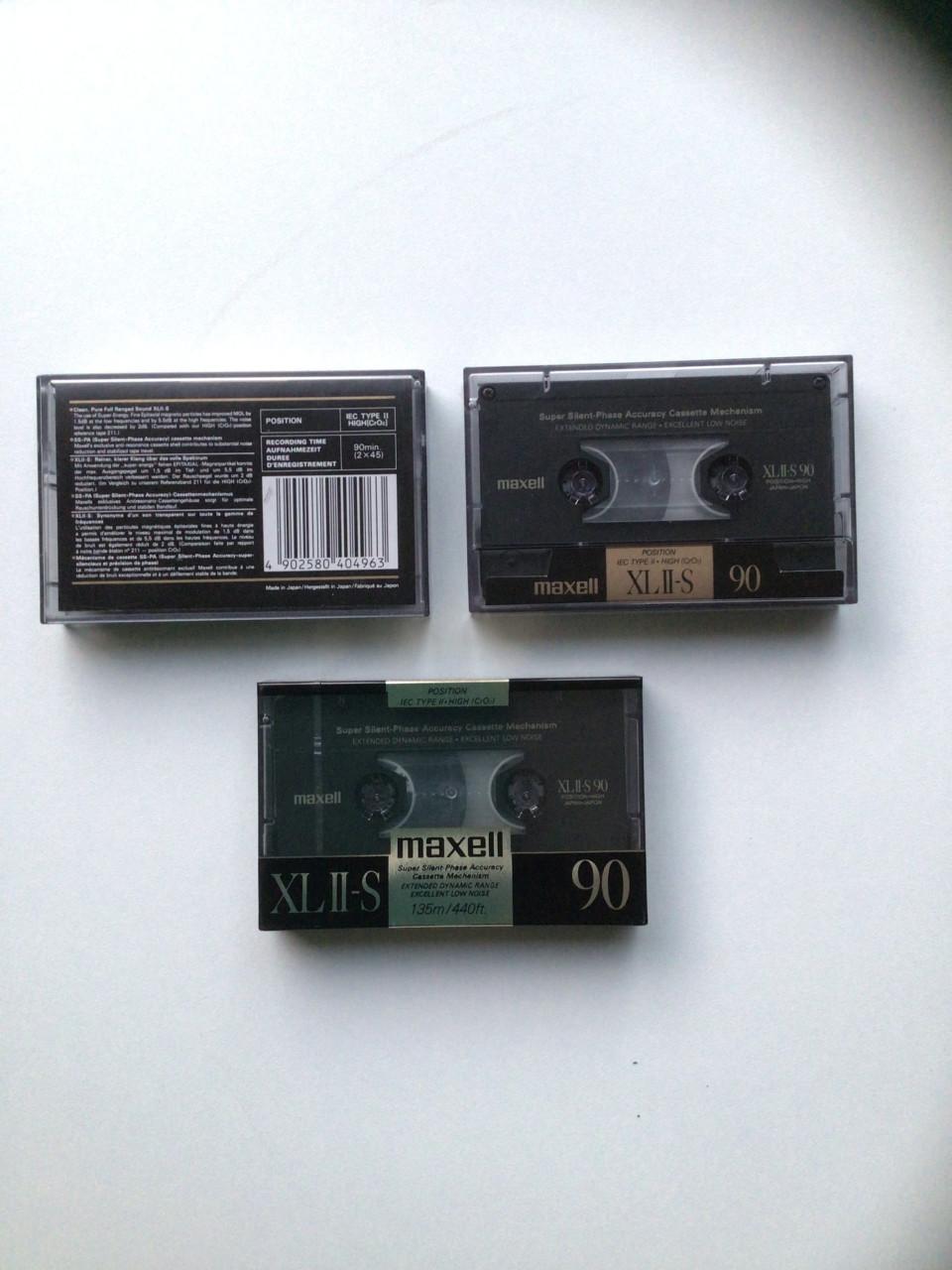 Cassettebandjes Maxell