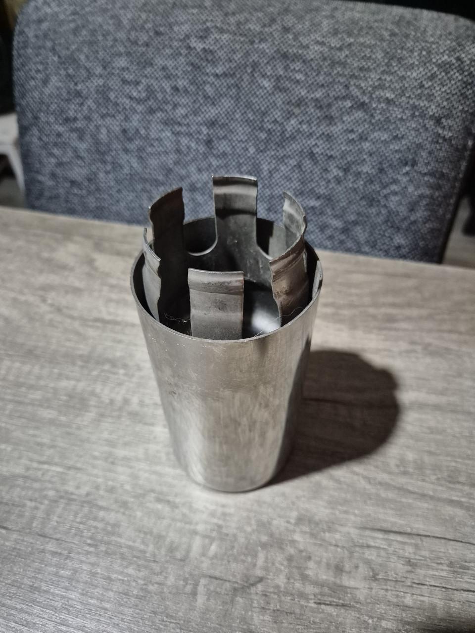 Universeel Uitlaat Sierstuk 16cm – 8cm doorsnede – Chroom