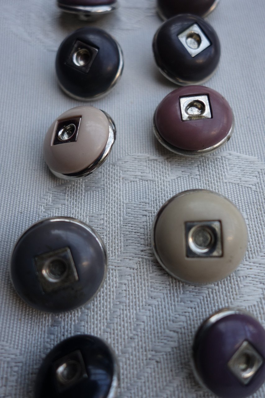 Set van 10 prachtige unieke retro knopen
