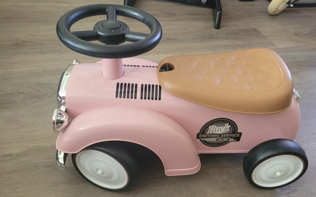 Puck loopauto roze