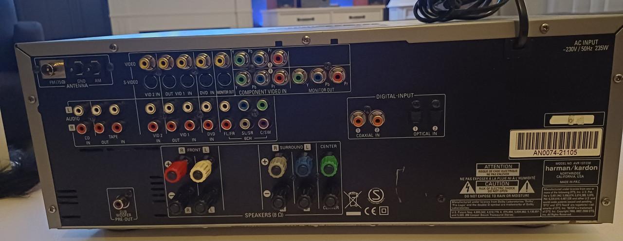 Harman kardon tuner versterker