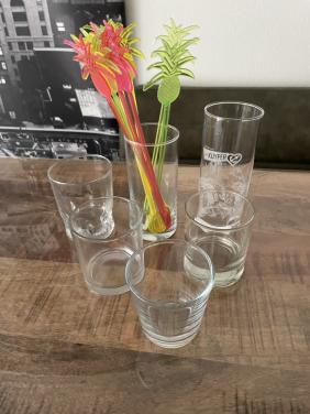 Nieuwe/ zo goed als nieuwe glazen