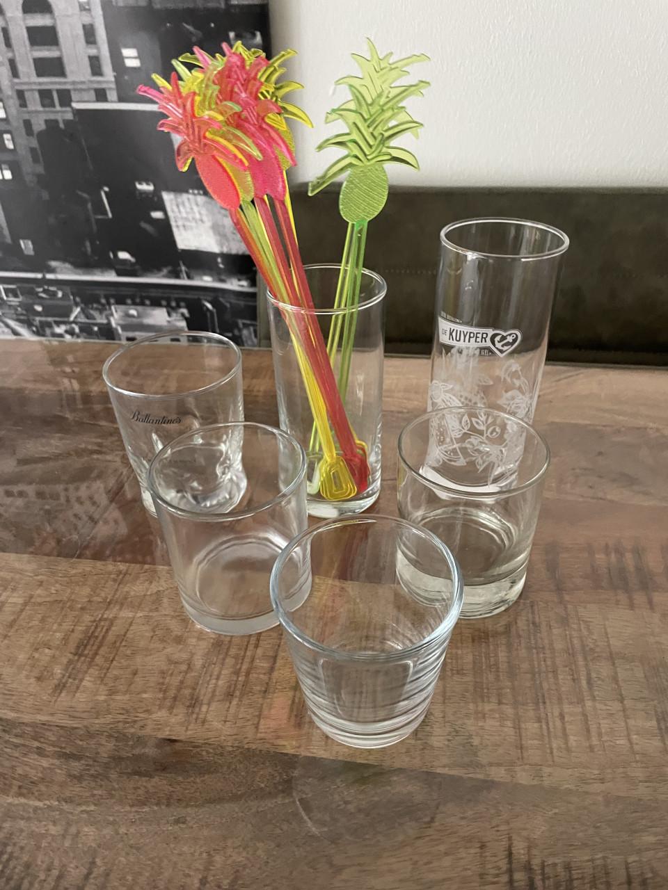 Nieuwe/ zo goed als nieuwe glazen