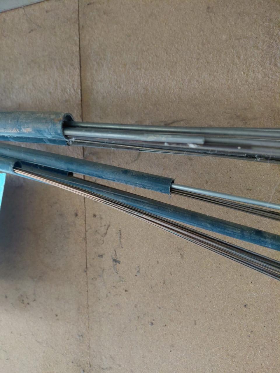 Messing rond 1.5 en 2.5mm