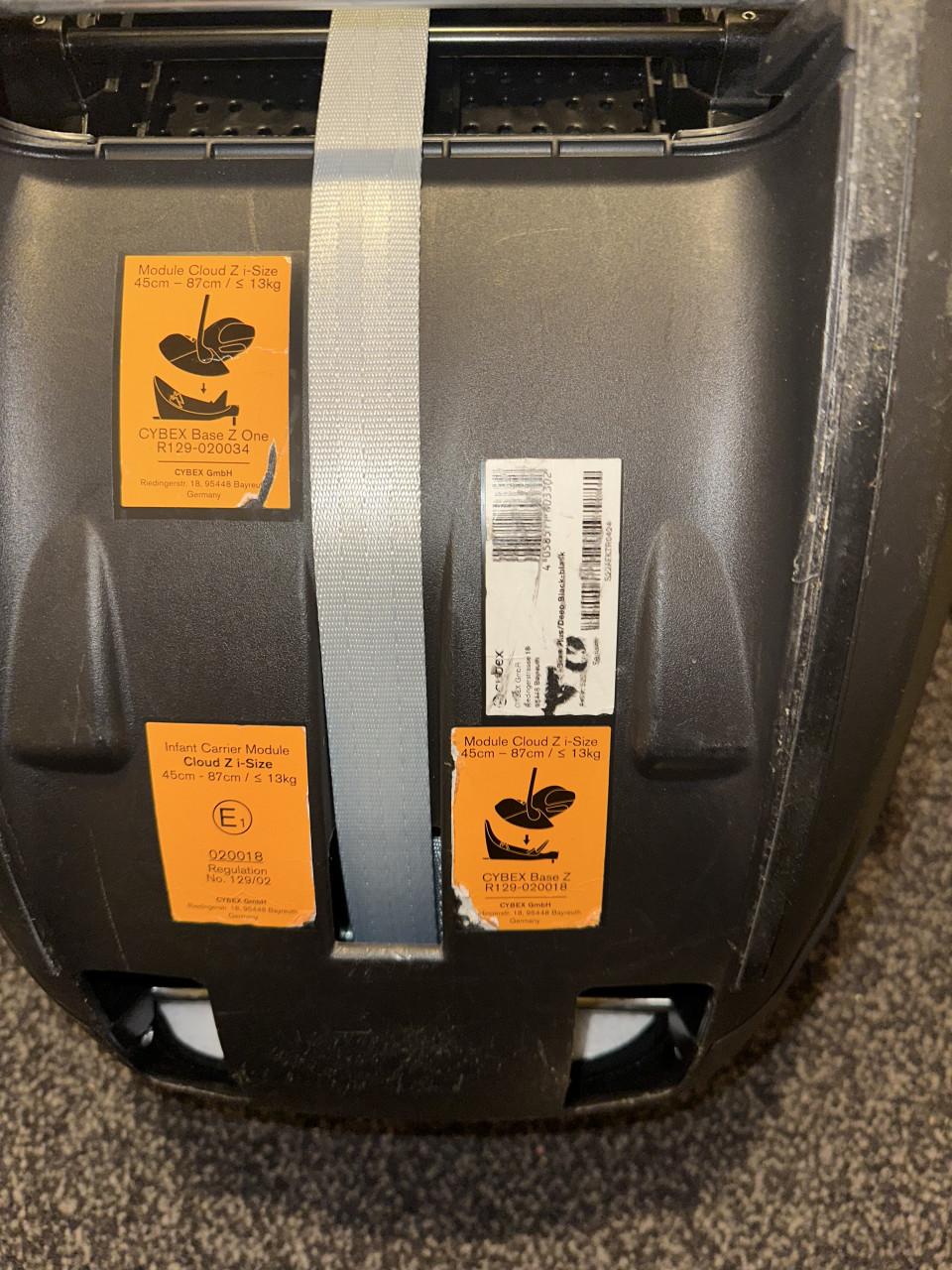Cybex cloud Z autostoel + 2x base