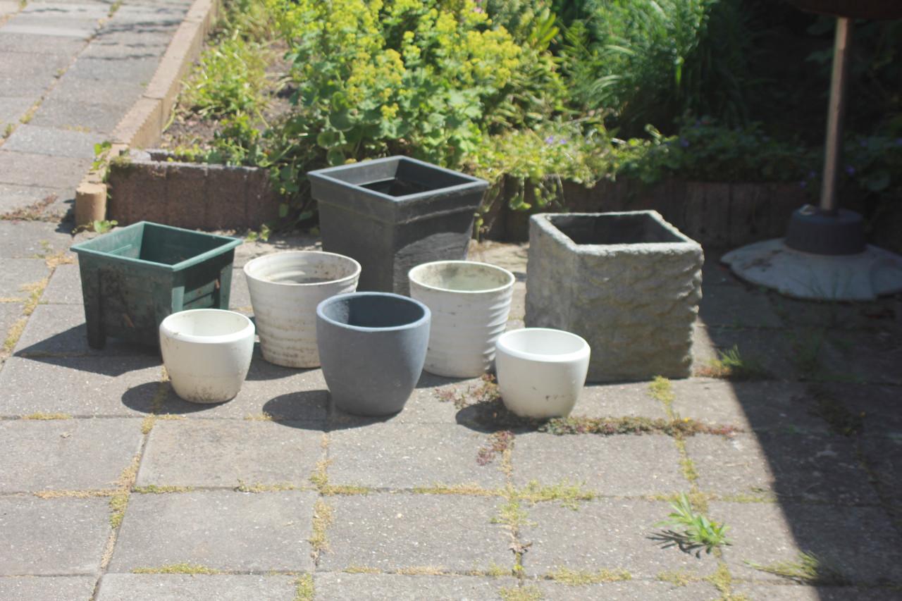 Bloempotten div soorten