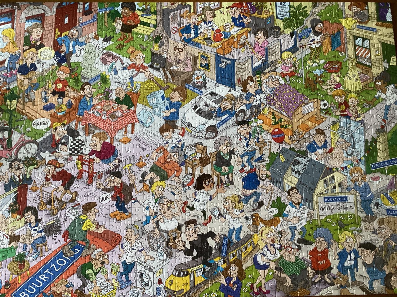 Legpuzzel BUURTZORG 1000 stukjes