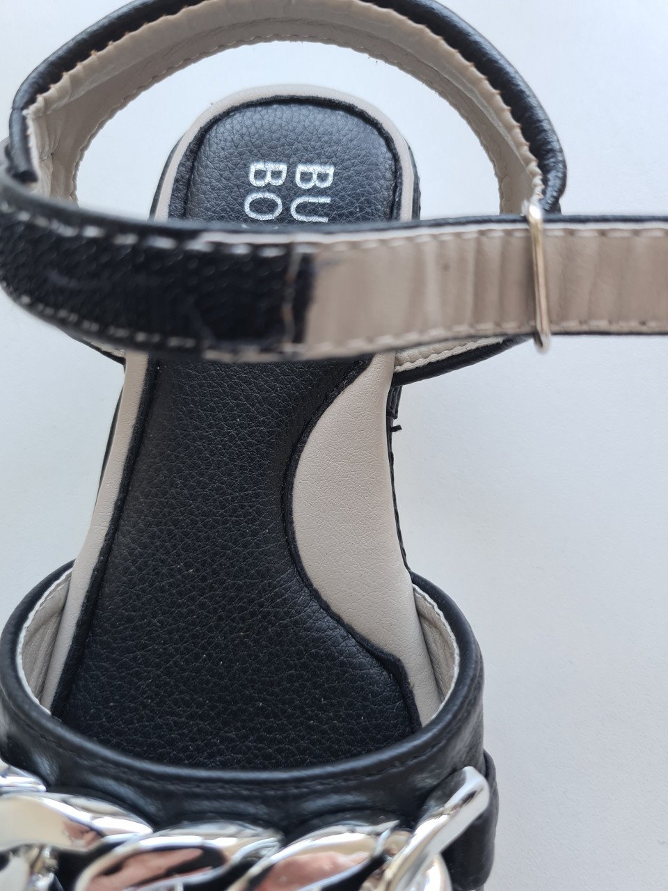 Nieuw ! Zwart leren sandalen van Bull Boxer Maat 30
